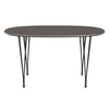 Fritz Hansen Superellipse Esstisch Warm Graphit/Grau Fenix Laminate, 135x90 Cm