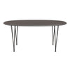 Fritz Hansen Superellipse Esstisch Warm Graphit/Grau Fenix Laminate, 170x100 Cm