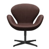  Swan Lounge Chair Black Lacked/Embrace Beton