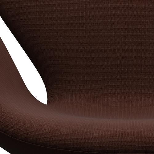 [product_category]-Fritz Hansen Swan Lounge Chair, Black Lacquered/Fame Brown (61047)-Fritz Hansen-3320-F61047-BLLA-FRI-6