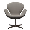  Swan Lounge Chair Brown Bronze/Capture Warm Grey