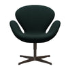  Swan Lounge Chair Brown Bronze/Christianshavn Dark Green