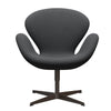  Swan Lounge Chair Brown Bronze/Christianshavn Grey Uni