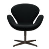  Swan Lounge Chair Brown Bronze/Diablo Black