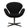  Swan Lounge Chair Brown Bronze/Hallingdal Holzkohle