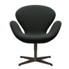  Swan Lounge Chair Brown Bronze/Re Wool Black/Natural