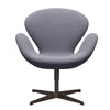  Swan Lounge Chair Brown Bronze/Re Wool Lavender/Natural