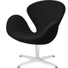 Fritz Hansen Swan Lounge stolestof, tonus sort