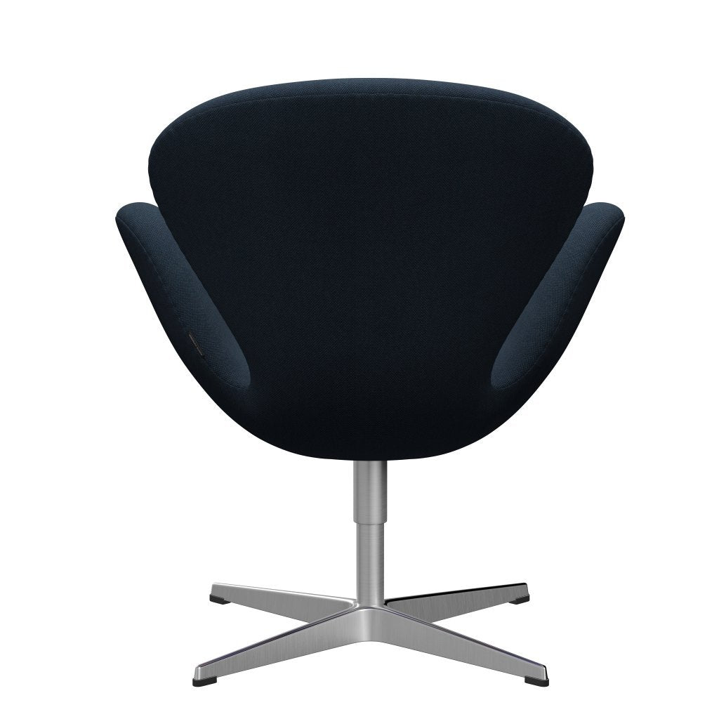 [product_category]-Fritz Hansen Swan Lounge Chair, Satin Brushed Aluminium/Steelcut Trio Dark Dust Blue-Fritz Hansen-3320-STR796-SPAL-FRI-4