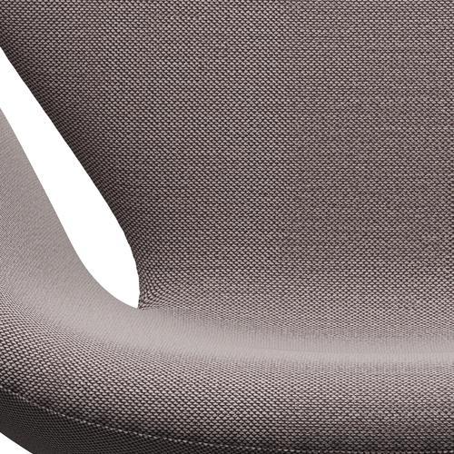 [product_category]-Fritz Hansen Swan Lounge Chair, Satin Brushed Aluminium/Sunniva White/Violet-Fritz Hansen-3320-SV352-SPAL-FRI-6