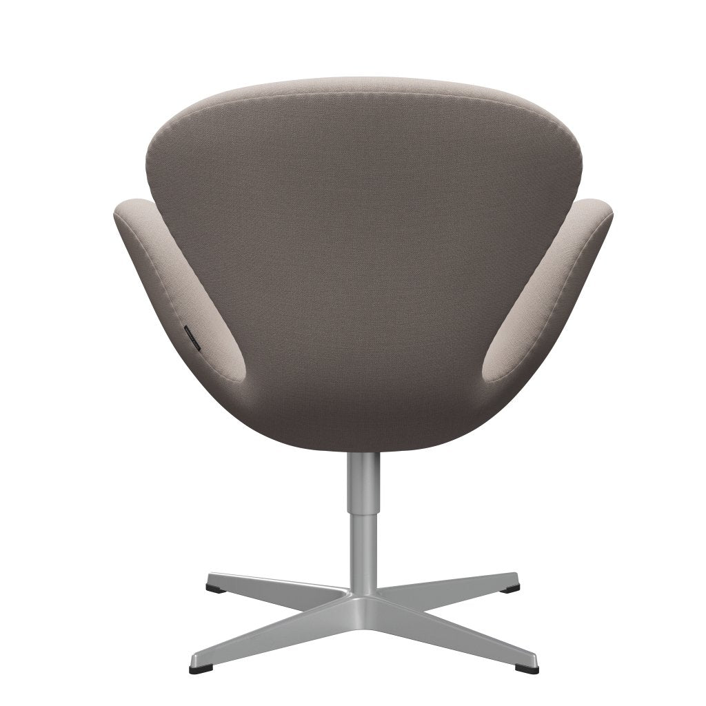 [product_category]-Fritz Hansen Swan Lounge Chair, Silver Grey/Christianshavn Light Beige-Fritz Hansen-3320-CH1120-SGBASE-FRI-4