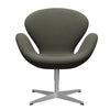  Swan Lounge Chair Silver Grey/Diablo Warm Grey