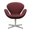  Swan Lounge Chair Silbergrau/Divina MD Heather