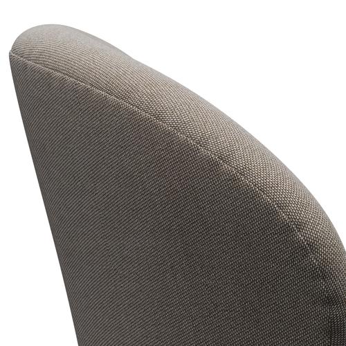 Fritz Hansen Chaise de salon de cygne, gris argenté / kaki de rime / blanc