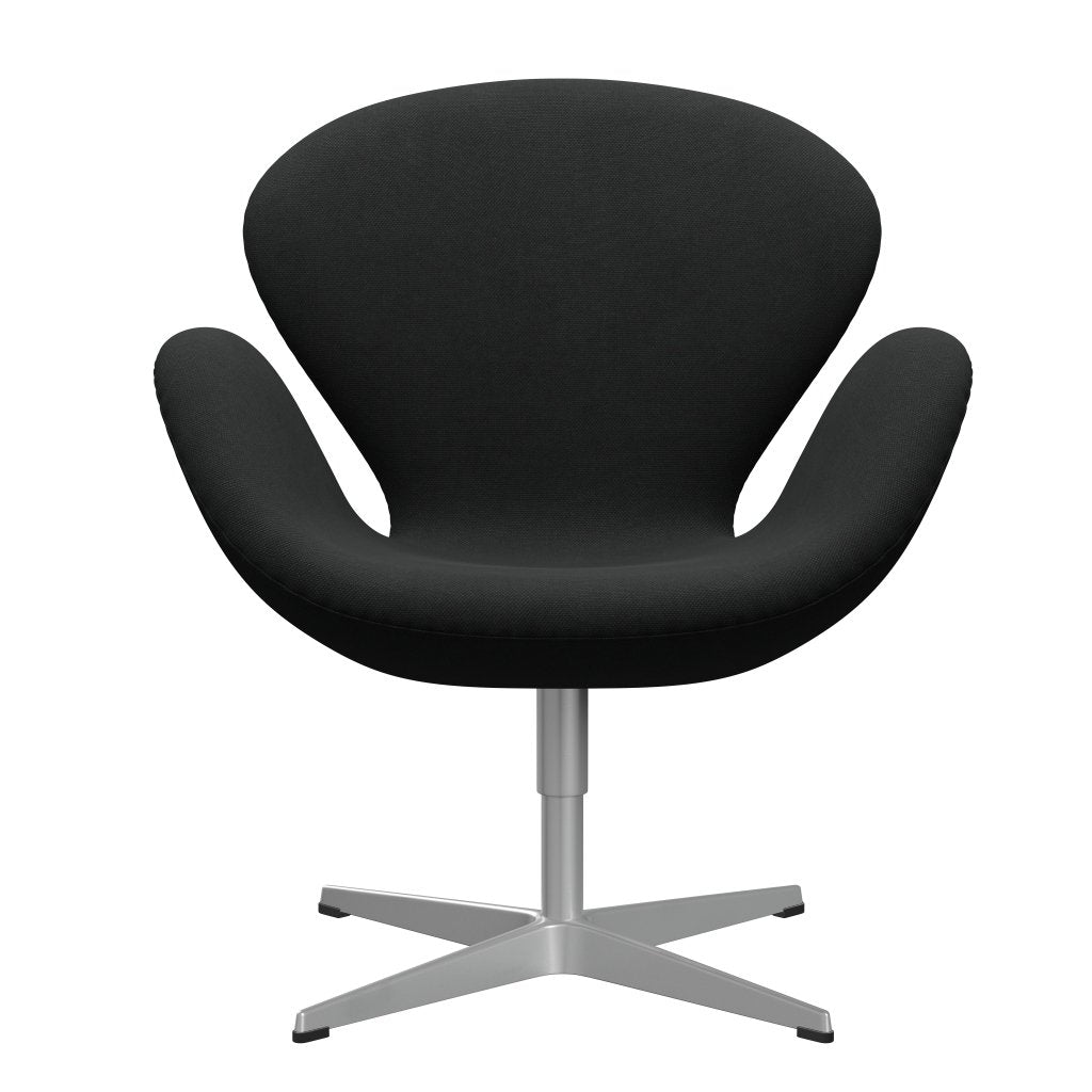 Fritz Hansen Swan Lounge Chair, Silver Grey/Steelcut Dark Brown (380)