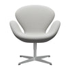  Swan Lounge Chair Silver Grey/Steelcut Trio Delicate Mint Green