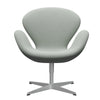  Swan Lounge Chair Silver Grey/Sunniva Mint Green