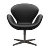  Swan Lounge Chair Warm Graphite/Aura Black