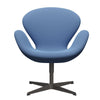  Swan Lounge Chair Warm Graphite/Capture Instant Blue