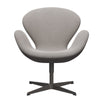 Sedia fritz Hansen Swan Lounge grafite calda/cattura grigio calda