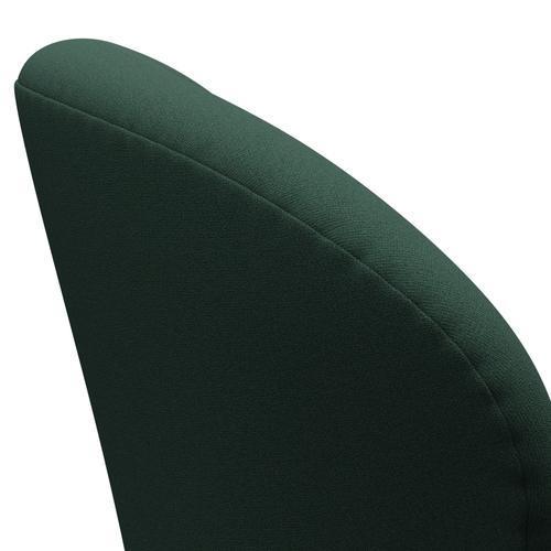 Sedia da salone Fritz Hansen Swan, calda grafite/Christianshavn Dark Green Uni