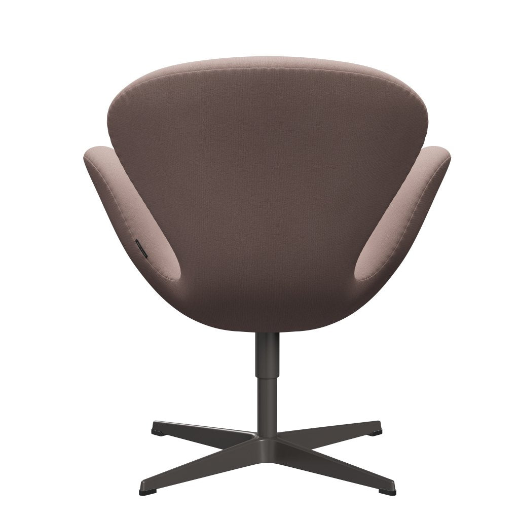 Fritz Hansen Swan Lounge Chair, Graphite chaleureux / Christianshavn Hellrot Uni