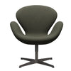  Swan Lounge Chair Warm Graphite/Divina Military Green