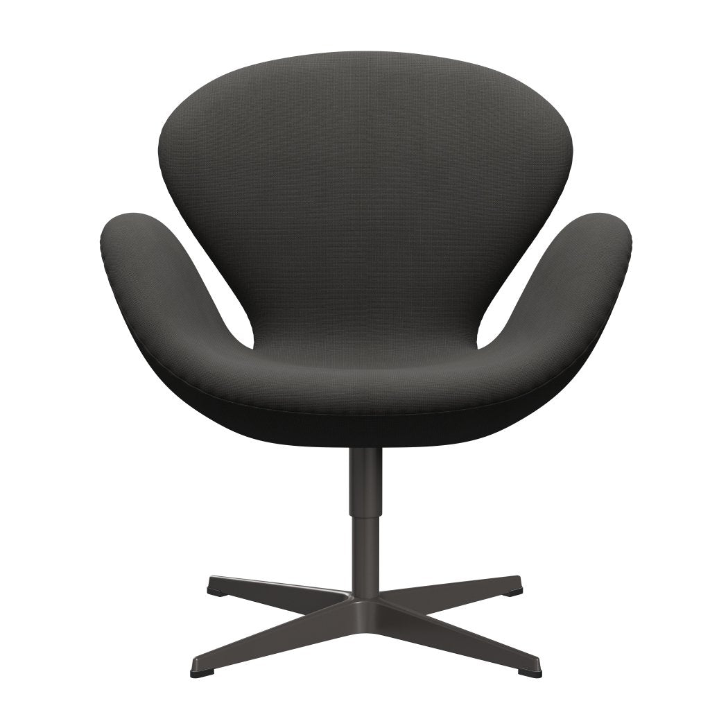 Fritz Hansen Swan Lounge Chair, graphite chaud / renom Brown (61060)