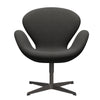  Swan Lounge Stuhl warmes Graphit/Fame Brown (61060)