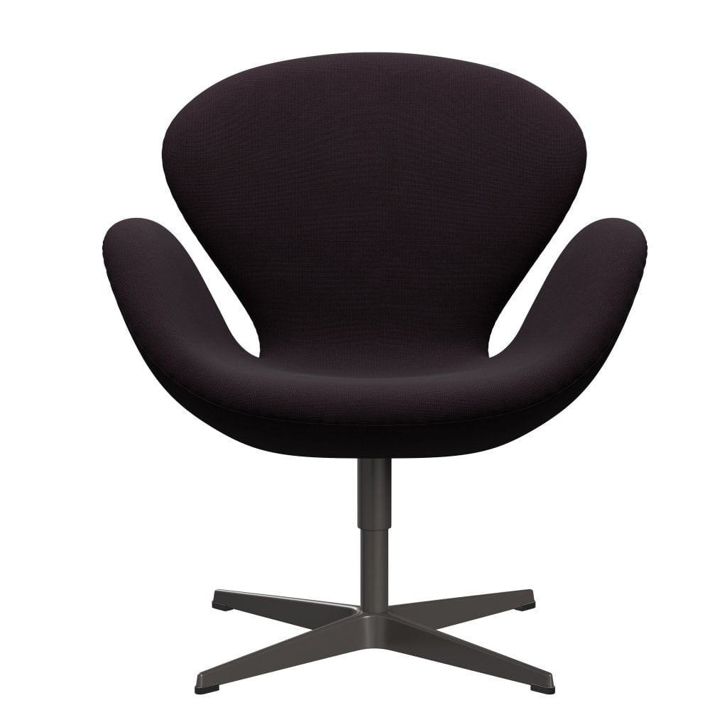 Fritz Hansen Swan Lounge Stuhl, warmes Graphit/Fame Brown (61108)