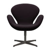  Swan Lounge Chair Warm Graphite/Fame Brown (61108)