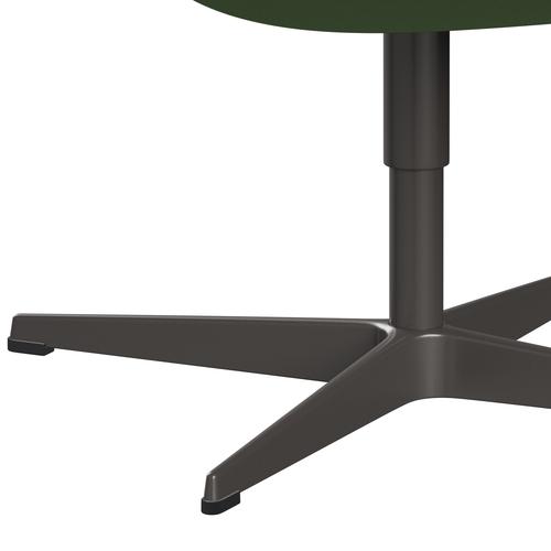 Fritz Hansen Swan Lounge Chigh, Graphite chaud / renommée vert clair