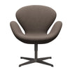  Swan Lounge Chair warmes Graphit/Ruhm Silber Dunkel