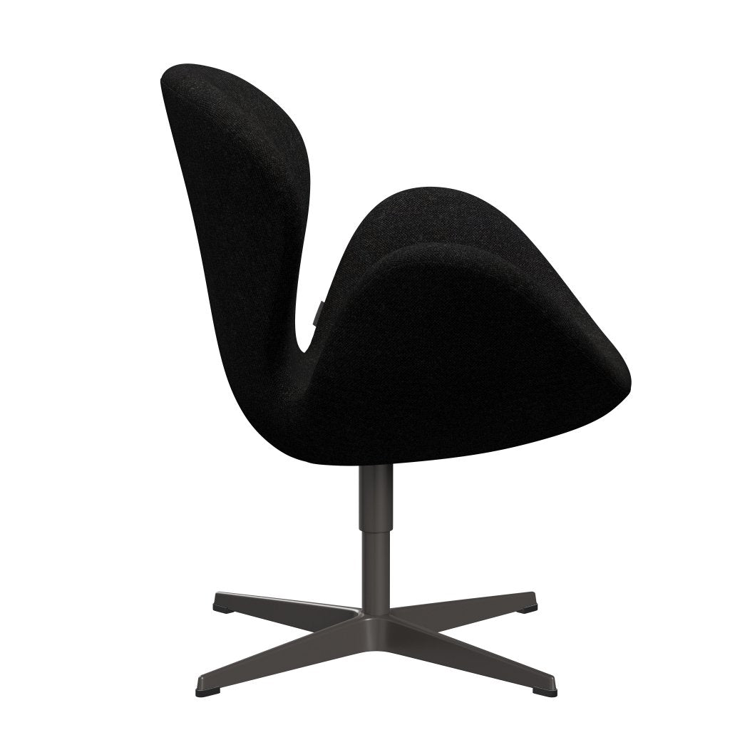 Fritz Hansen Swan Lounge Chair, Warm Graphite/Hallingdal Charcoal