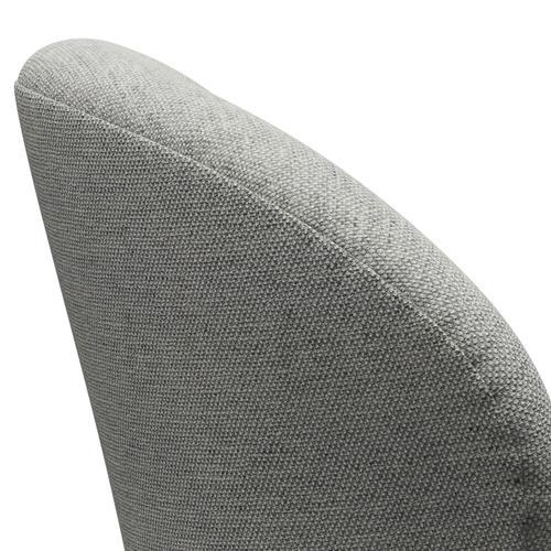 Fritz Hansen Swan Lounge Chair, Warm Graphite/Hallingdal White/Gray