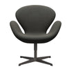  Swan Lounge Chair Warm Graphite/Rime Dark Grey/Khaki