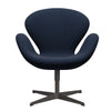  Swan Lounge Chair Warm Graphite/Steelcut Ocean Blue Dark