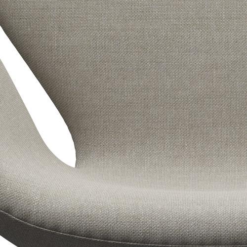 Fritz Hansen Swan Lounge stol, varm grafit/sunniva beige