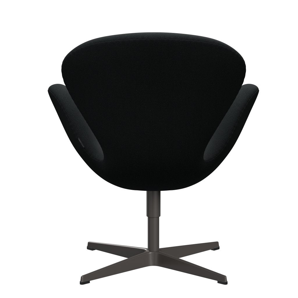 Fritz Hansen Swan Lounge Chair, Warm Graphite/Sunniva Black (193)