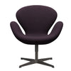  Swan Lounge Chair Warm Graphite/Tonus Aubergine