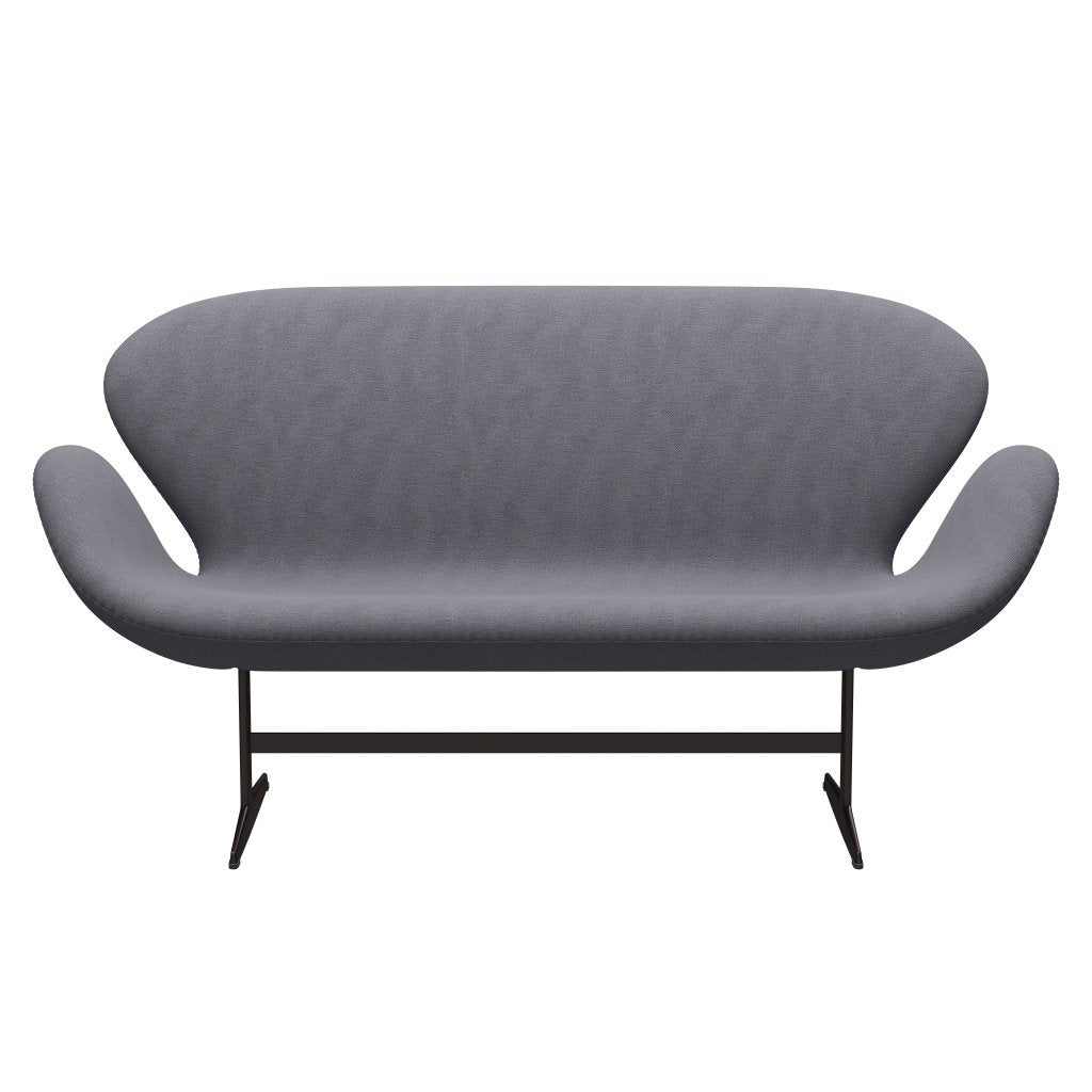 Fritz Hansen Swan Sofa 2 Seater, Brown Bronze/Christianshavn Light Grey