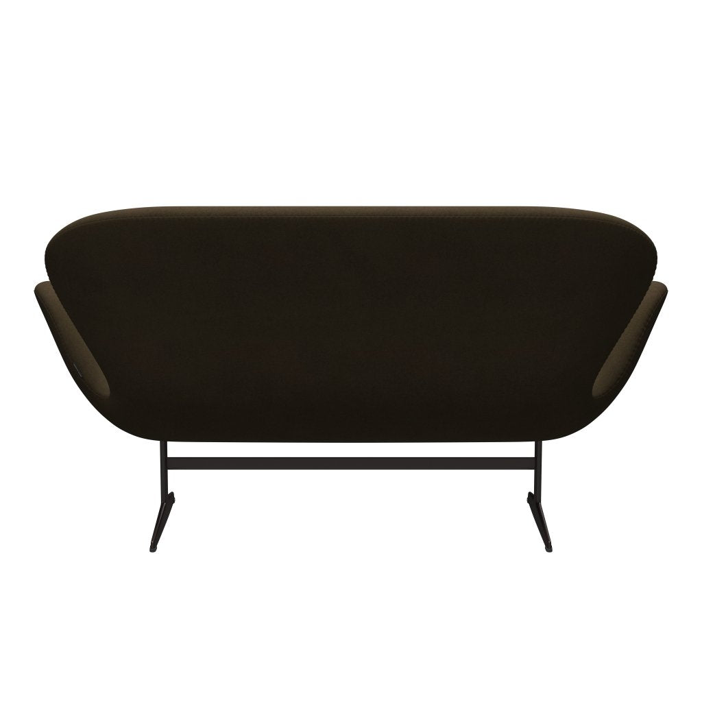 Fritz Hansen Swan Sofa 2 -zits, bruin brons/divina bruin (984)