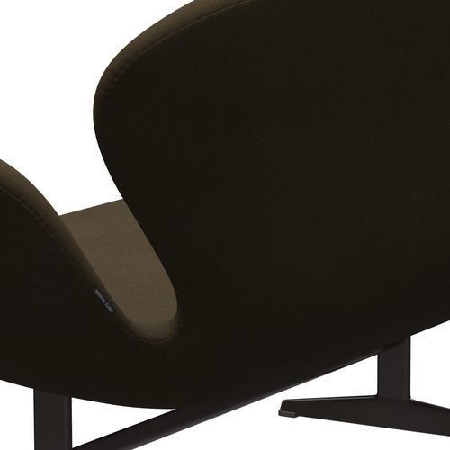 [product_category]-Fritz Hansen Swan Sofa 2 Seater, Brown Bronze/Divina Brown (984)-Fritz Hansen-3321-DIV984-BBBASE-FRI-5