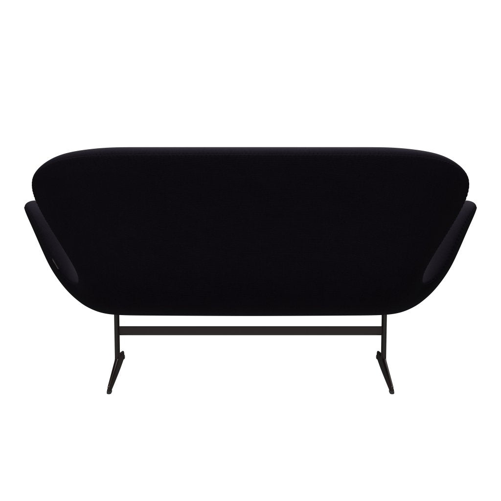 Fritz Hansen Swan Sofa 2 Sitzer, Braun Bronze/Fame Bordeaux (64055)