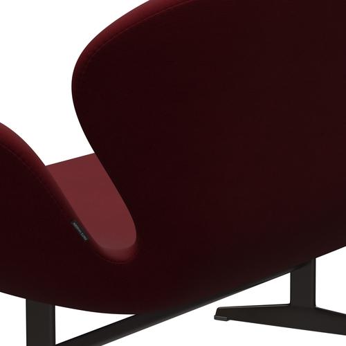 Fritz Hansen Joutsen sohva 2 -paikkainen, ruskea pronssi/kuuluisuus Bordeaux (64058)