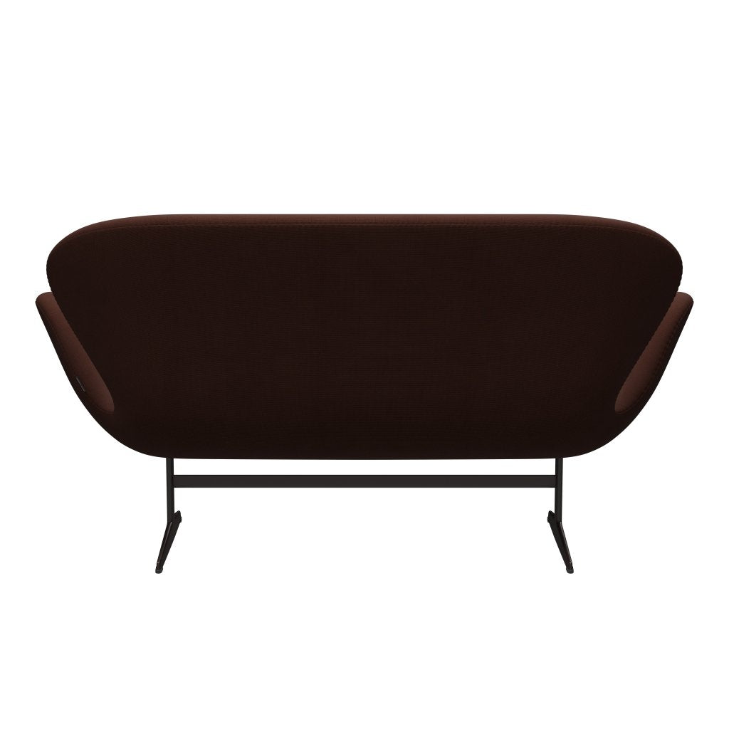 Fritz Hansen Swan Sofa 2-Sitzer, Braun Bronze/Fame Braun (61047)