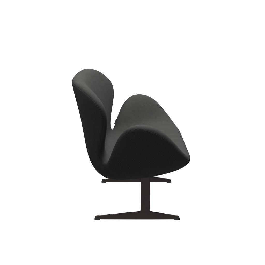 Fritz Hansen Swan divano 2 posti, bronzo marrone/fama marrone (61060)