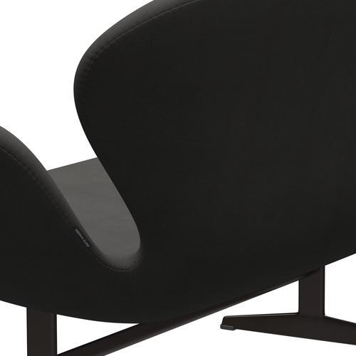 Fritz Hansen Swan divano 2 posti, bronzo marrone/fama marrone (61060)