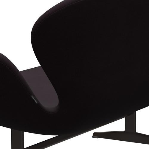 Fritz Hansen Swan divano 2 posti, bronzo marrone/fama marrone (61108)