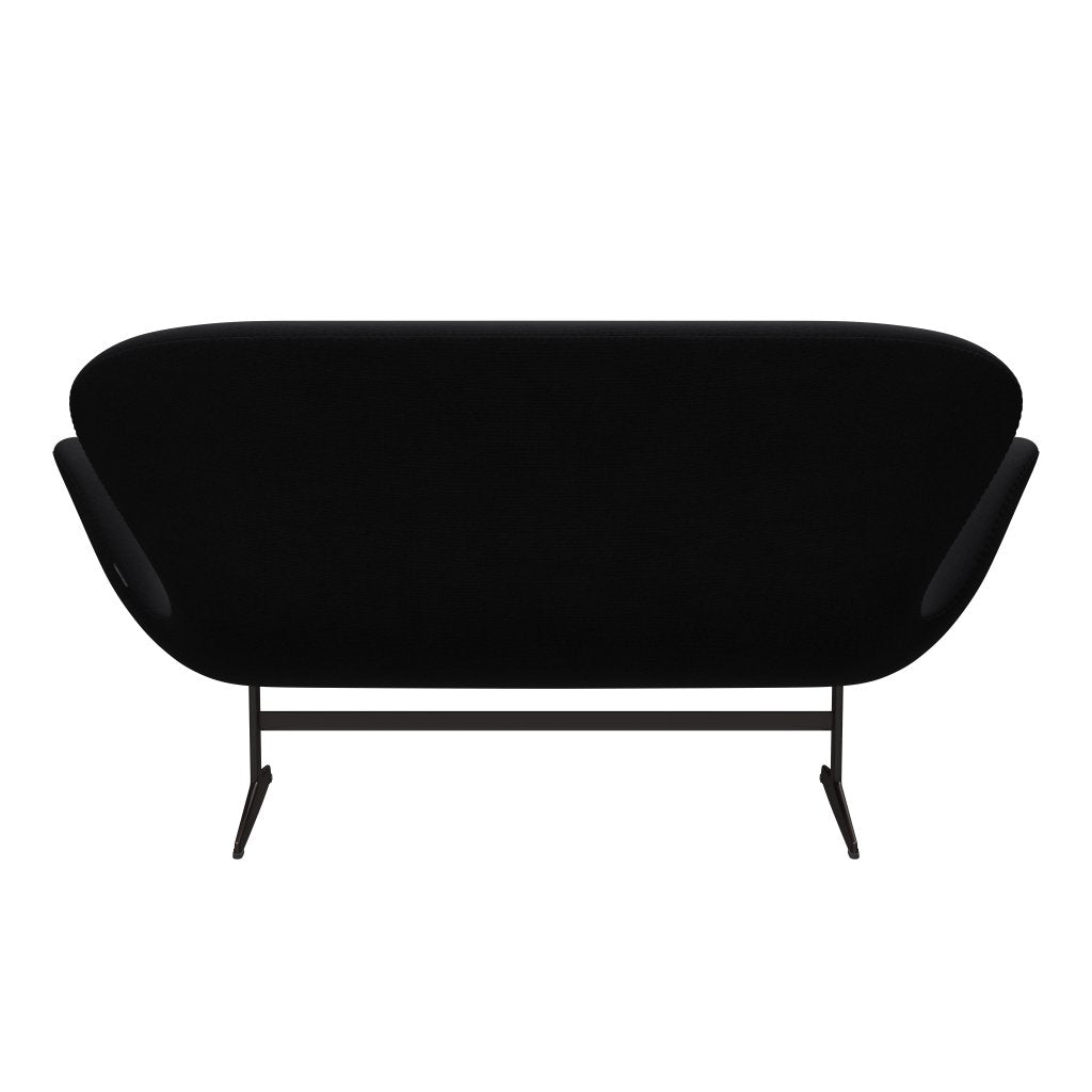 Fritz Hansen Swan Sofa 2 -sits, brun brons/berömmelse grå (60051)